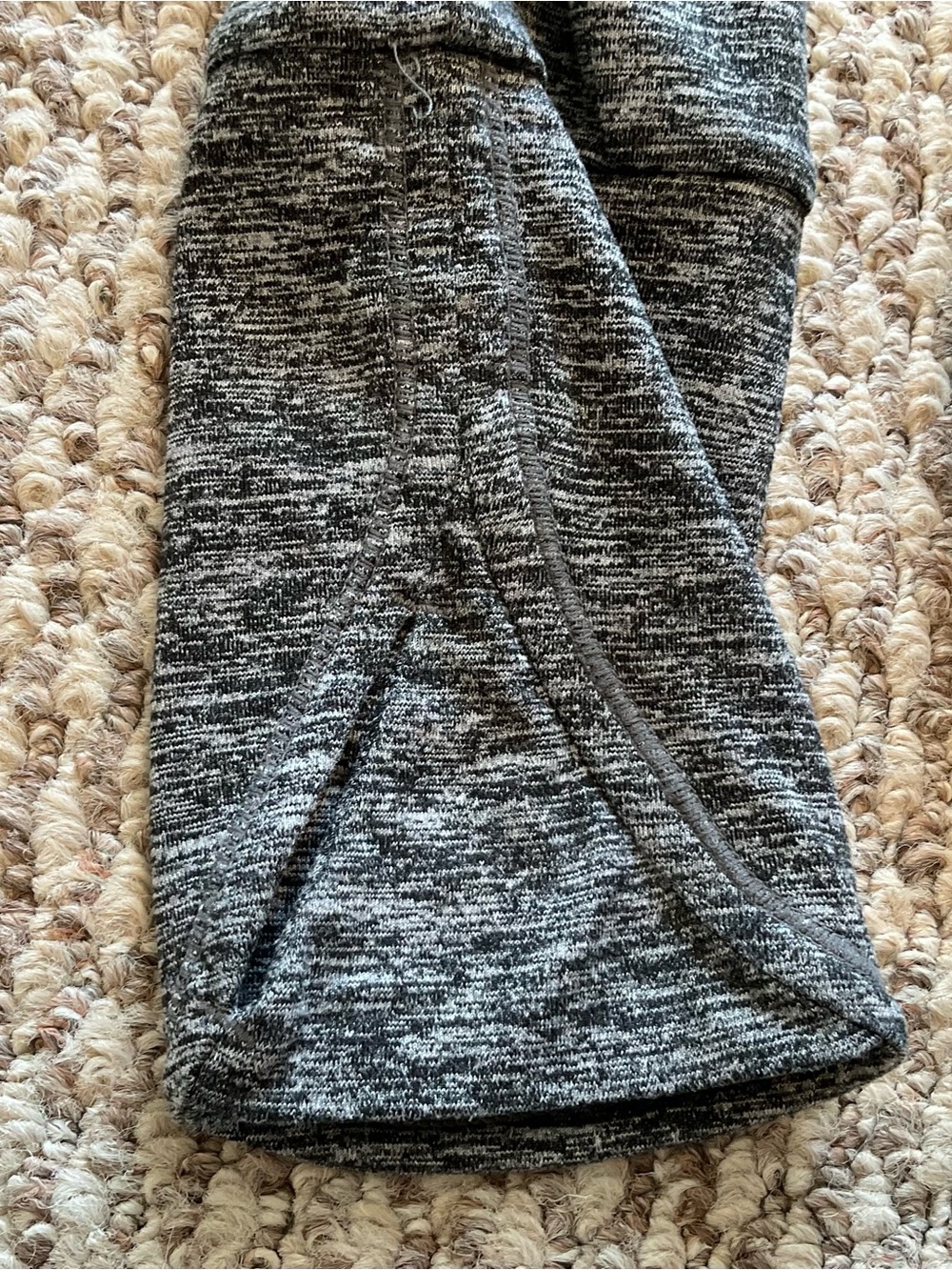 Athleta Black and White Draw String Hooded Pullover Top - Size Small - Picture 6 of 11